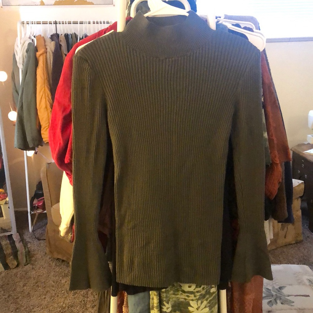 Sundance Mock Turtleneck Wool Long-sleeve